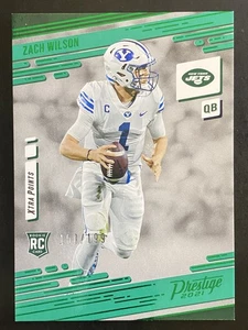 Zach Wilson 2021 Panini Prestige Xtra Points verde/199 New York Jets #202 - Imagen 1 de 2