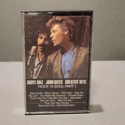 Hall Oates Rock N Soul Part 1 RCA Records 1975 to 1982 Pop Soul Rock Cassette  - Image 1 of 4