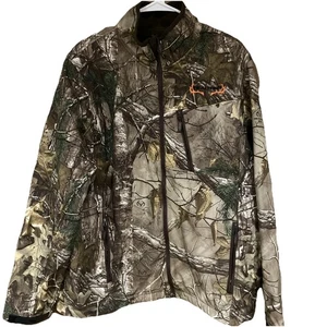 RealTree Jacket Adult Large Brown green Workwear Camo Hunting Coat Mens - Picture 1 of 6
