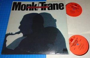 THELONIOUS MONK/JOHN COLTRANE - Trane/Monk - Milestone 2 LP set M-47011 Promo - Picture 1 of 2