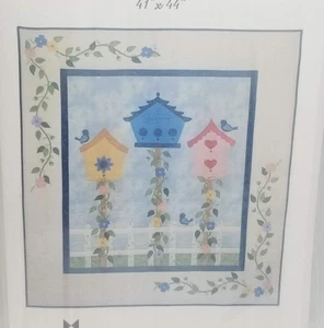 Warbling Heights Quilt Pattern by Mission Lake Designs & Carole Corder 41" x 44" - Picture 1 of 3