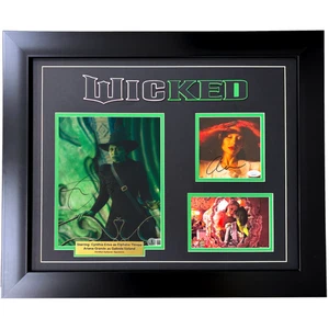 Wicked Ariana Grande Cynthia Erivo Signed Framed 8x10 Photo Framed JSA 75 Auto - Picture 1 of 11