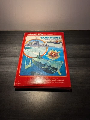 Sub Hunt (Intellivision, 1982) CIB Tested - Image 1 of 4