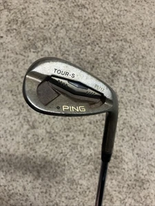Ping Tour-S Rústico Punto Negro ⚫️ 56* Cuña de Arena 56-12 Acero Rígido Derecha - Imagen 1 de 8
