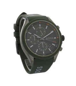 Hugo Boss Velocity grünes Zifferblatt Quarz Chronograph Herrenuhr 1514060 - Bild 1 von 2