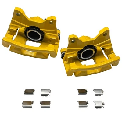 For 08-17 Dodge Nitro Jeep Liberty Wrangler Upgrade Red Rear Disc Brake Calipers Foto 1 de 4