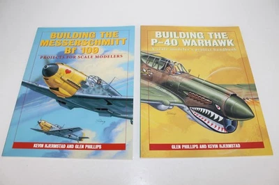 2 Scale Model Airplane Handbooks - Messerschmidt - Warhawk - LN PBs - Image 1 of 4