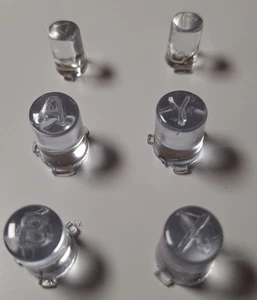 Custom Xbox 360 Wireless Controller A B Y X ◀️ ▶️ Clear Buttons. - Picture 1 of 1
