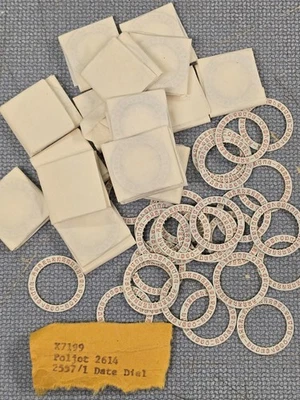 88 x Novo Estoque Antigo Poljot 2614 Relógio de Pulso Mostrador de Data Lote X/7199 - Imagem 1 de 2