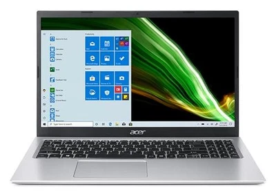 Acer Aspire 1 A115-32 15.6" FHD Laptop Celeron 4GB 128GB SSD Win11 Silver WiFi 5 - Immagine 1 di 4