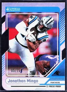 Jonathan Mingo 21/75 - 2024 Donrus - Argento Press Proof Die-Cut #217 - Panther - Foto 1 di 2