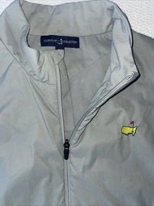 Masters Clubhouse Collection Puffer Gray Golf Vest XL Full Zip Pockets - Picture 1 of 11