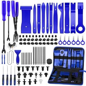 Kit de herramientas de eliminación automática de molduras de 432 piezas herramienta de palanca sin arañazos para tablero del panel de la puerta del automóvil... - Imagen 1 de 7