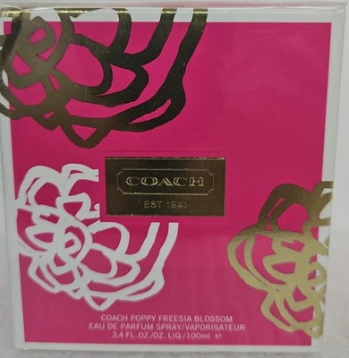 Spray Coach Poppy Freesia Blossom 3,4 oz/100 ml para mujer EDP nuevo en caja Foto 1 de 3