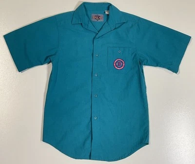 Vintage Bugle Boy Button Up Shirt Sz S Skater Hip Hop 90s - Image 1 of 4