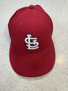 New Ear Authentic MLB St. Louis Cardinals Fitted Cap rot 7 3/4 - Bild 1 von 12