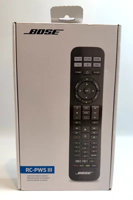 Genuine Original Bose RC PWS III Universal Remote Control OPEN BOX w/ Manual - Image 1 of 4