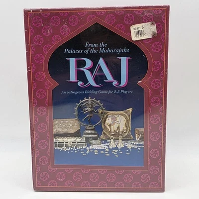 Juego de mesa de cartas RAJ From The Palaces Of The Maharajahs 1995 precintado Foto 1 de 4