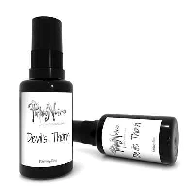 PARFUME NOIRE Devils Thorn - veganes Gothic Parfüm mit Patchouli & Rose, Eau de Parfum [25ml]