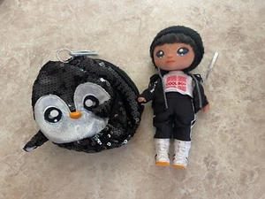 Na Na Na Surprise Glitzer Serie Puppe Andre Avalanche cooler Junge Pinguin komplett - Bild 1 von 2