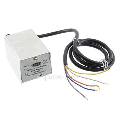 TOWER 3 Port Mid Zone Ventil Stellantrieb Zentralheizung 22 mm 28 mm motorisierter Kopf