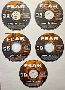 F.E.A.R.: First Encounter Assault Recon (PC, 2005) 5 Disc & Key Only - Picture 1 of 1