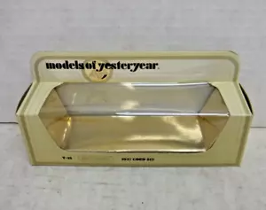 1937 Cord 812 Matchbox Models of Yesteryear Diecast Box Only 121924AST2 - Picture 1 of 2