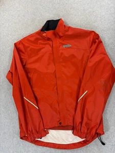 Novara Waterproof Windproof Cycling Jacket (Men's Medium) Orange - Picture 1 of 11