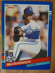 1991 Donruss Baseball #257 Mel Stottlemyre JR. Card is well centered. Nice! - Picture 1 of 2