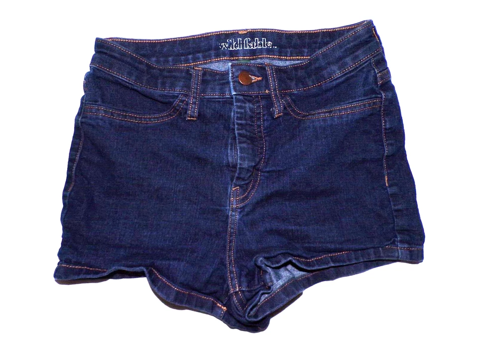 Wild Fable Women's Dark Wash High-Rise Jean Shorts SIze 6 DR8 - Image 1 of 4
