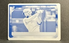 2021 Topps Gallery Marcus Semien Cyan Printing Plate 1/1 #155 Blue Jays