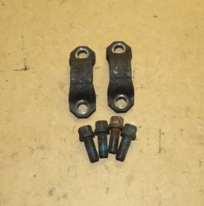 1984-1996 Corvette Main Driveshaft Mounting Factory Clamps & Bolts Set 14047768 - Picture 1 of 1