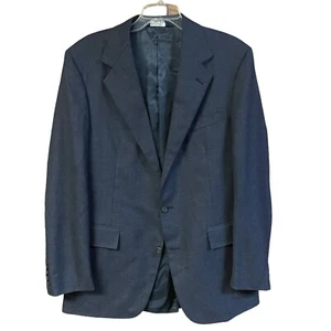 Abrigo deportivo Blazer vintage Polo Ralph Lauren sarga azul marino 42 L - Imagen 1 de 9