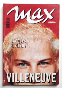 Rivista Max Febbraio 1998 Jaques Villeneuve Charlize Theron Aldo Busi Raoul Bova - Picture 1 of 2