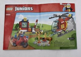 2015 LEGO 10685 Juniors Fire Suitcase instruction manual only