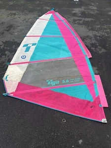 Neil Pryde Windsurf Sail 5.8 TIGA WITH ORIGINAL CARRY BAG - FREE POST B4E - Picture 1 of 2