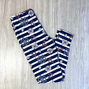 Anchors Away Print Leggings - Picture 1 of 9