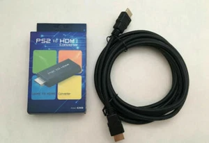 PS2 to HDMI Video AV Adapter Converter for Sony Playstation 2 HD PLUS 10 Ft HDMI - Picture 1 of 6