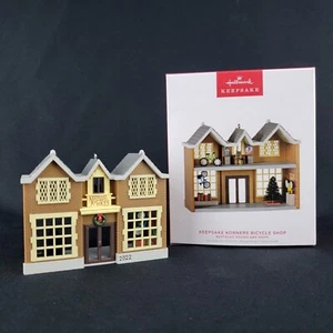 Korners Bicycle Shop 2022 39th Series Hallmark Keepsake Christmas Ornament Bike - Picture 1 of 17
