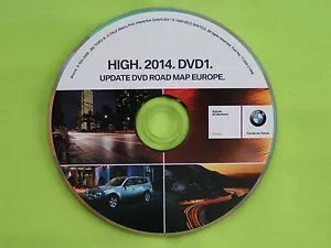 DVD NAVIGATION DEUTSCHLAND + EU 2014 BMW ROAD MAP HIGH E39 E46 E52 E53 E83 E86 - Bild 1 von 2