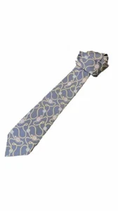 Vintage CHANEL PARIS  Navy SILK TIE -Made In Italy - Picture 1 of 24