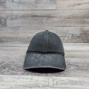 Blank Canvas Gray Cap Hat Adult Mens Adjustable StrapBack Curved Brim - Picture 1 of 4