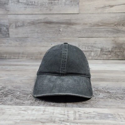 Blank Canvas Gray Cap Hat Adult Mens Adjustable StrapBack Curved Brim - Image 1 of 4