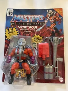 Mattel Masters of the Universe Snout Spout Deluxe Set di Figure - Foto 1 di 2