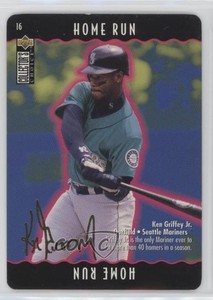 1996 Collector's Choice You Make the Play Gold Signature Ken Griffey Jr HOF