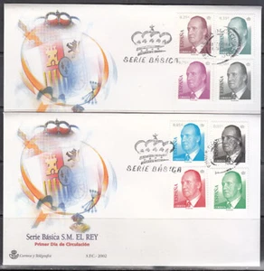 España Spain 3857/64 2002 SM Don Juan Carlos I SPD Sobre Primer Día - Imagen 1 de 1