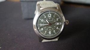 HAMILTON Khaki Field Automatic watch H70605963 Green Olive 42mm date 80h power - Picture 1 of 21