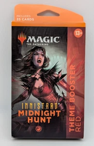 Magic The Gathering Innistrad Midnight Hunt Tema Booster ROJO Sellado Magic The Gathering - Imagen 1 de 7