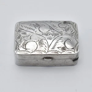 Vintage Sterling Silber Pillendose Kanne 1986 London - Bild 1 von 6