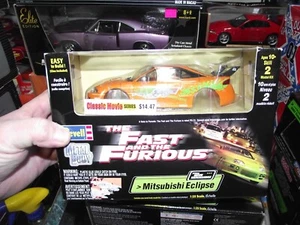 Revell 1/24 fast & furious Mitsubishi Eclipse orange Model kit NIB - Picture 1 of 1